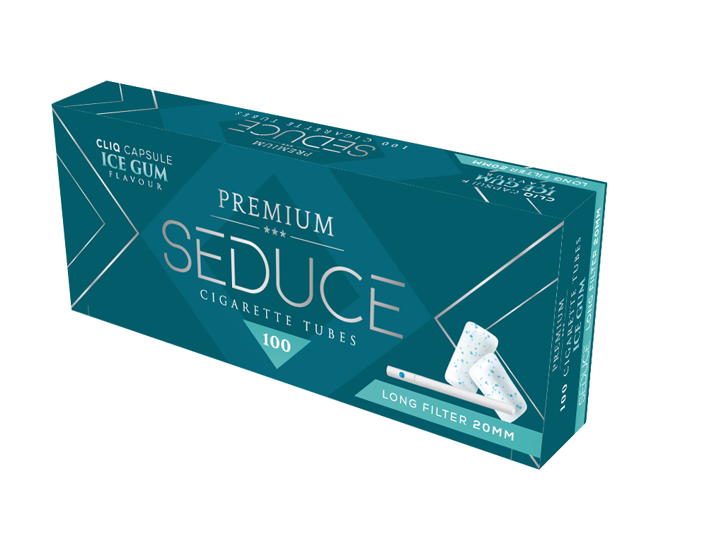 Menthol Capsulated Cigarette Tubes - Ice Gum Flavour Cigarette Filter Tubes